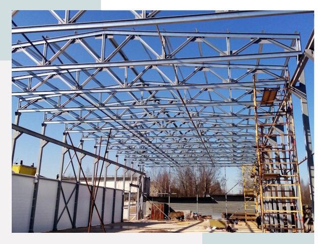 Строительство цехов в Орел от 607 руб. под ключ