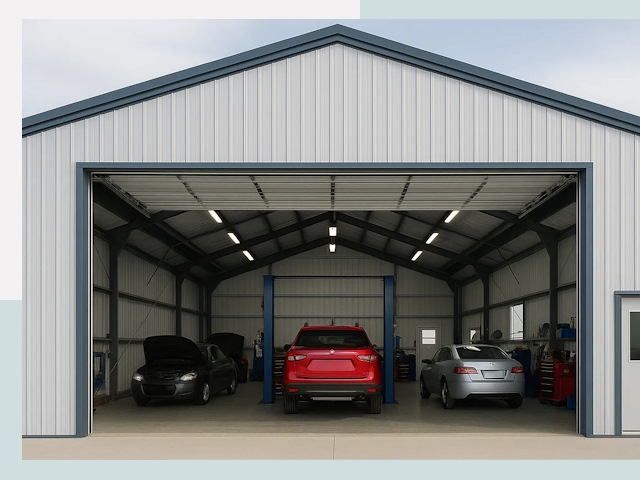 Ангары из сэндвич панелей от 607 руб. в Орел