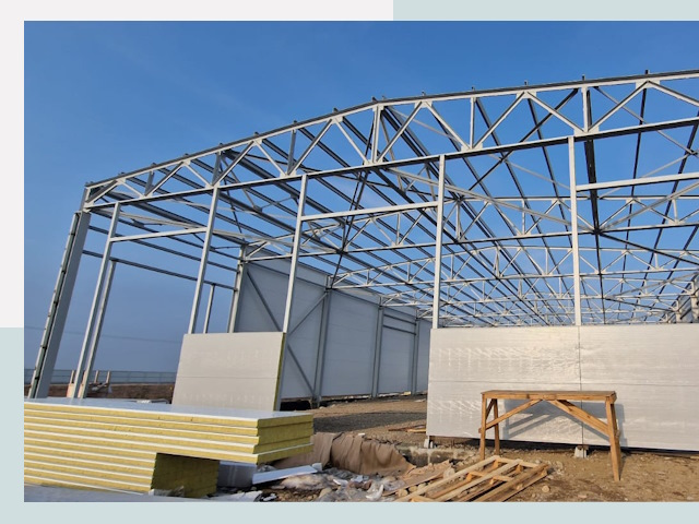 Утепленные ангары в Орел от 607 руб. за м²