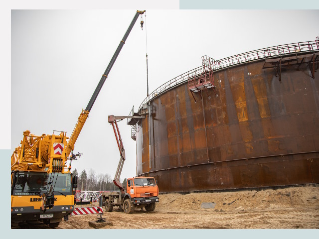 Монтаж резервуаров в Орле от 607 руб. за м³