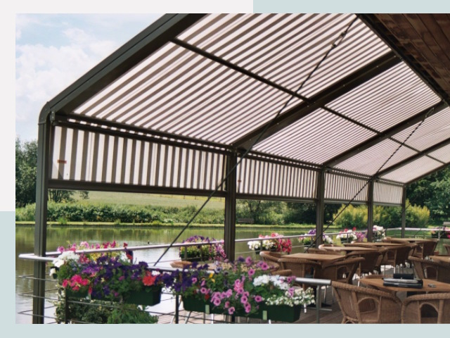 Элегантные навесы для кафе от 607 руб в Орел