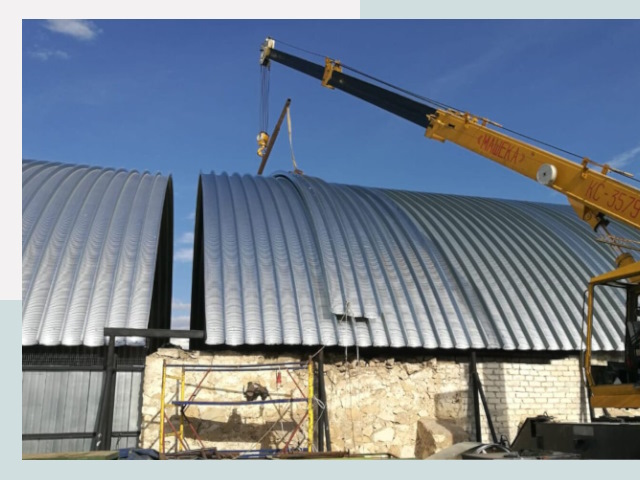 Реконструкция ангаров в Орле от 607 руб.