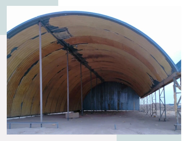 Реконструкция ангаров в Орле